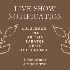 ✨Be Notified When I Go Live✨